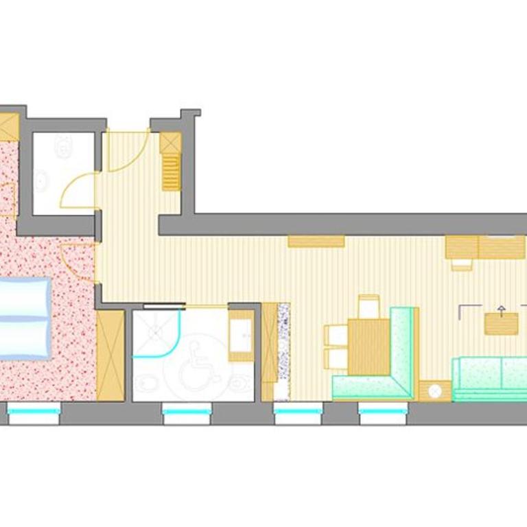 Apparthotel Gartenresidence Nalserhof - Appartamento con 2 Camere da Letto e Terrazza - 4