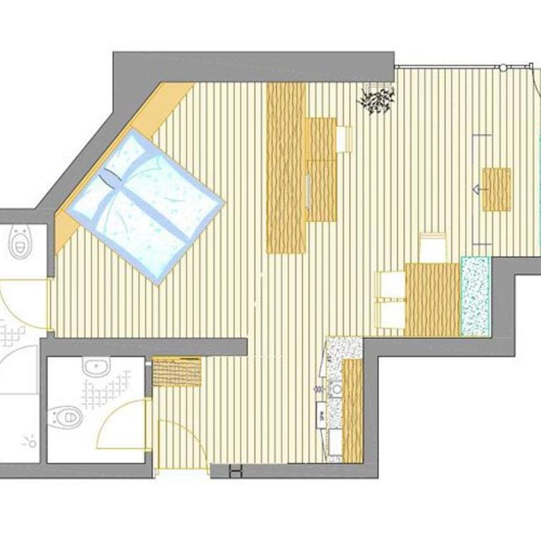 Apparthotel Gartenresidence Nalserhof - Monolocale con Terrazza - 6