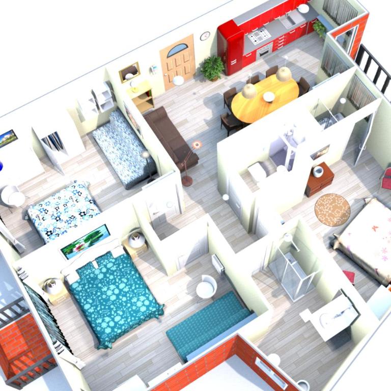 Butterfly Suite Rome - Appartamento con 3 Camere da Letto - 3