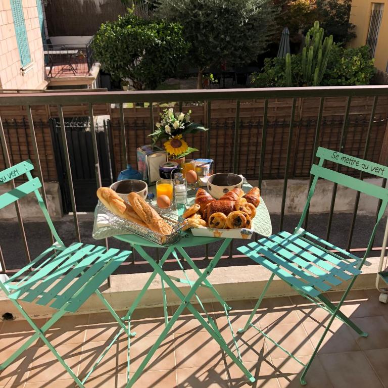Beau 3 pièces, 7 pers, 2 terrasses, centre, calme, sécurité - Appartement 2 Chambres - 27
