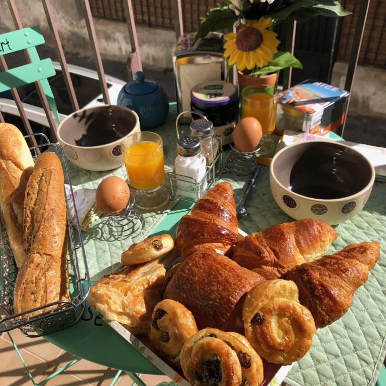 Beau 3 pièces, 7 pers, 2 terrasses, centre, calme, sécurité - Appartement 2 Chambres - 28