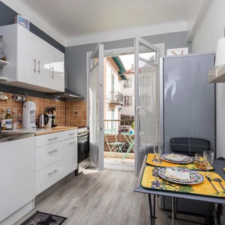 Beau 3 pièces, 7 pers, 2 terrasses, centre, calme, sécurité - Appartement 2 Chambres - 16