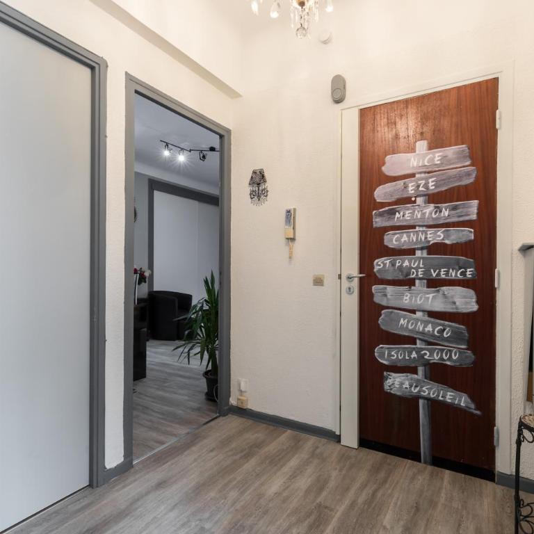 Beau 3 pièces, 7 pers, 2 terrasses, centre, calme, sécurité - Appartement 2 Chambres - 26