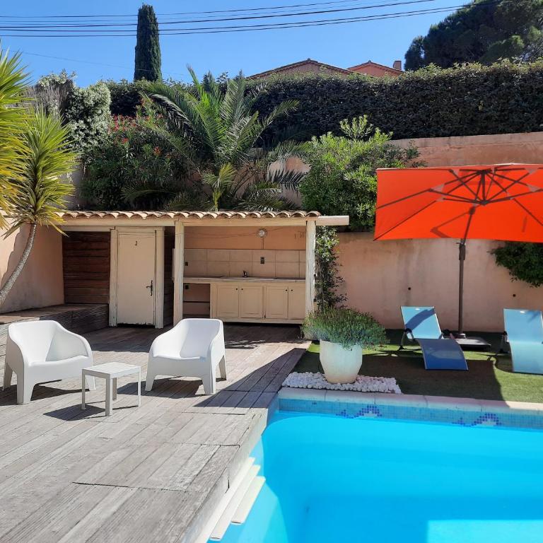 Villa Madysan climatisée St Aygulf, piscine privée, proche de la mer - Villa with Private Pool - 13