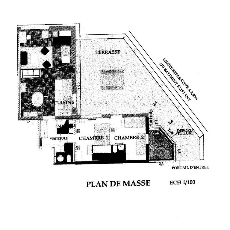 Grand F3 terrasse, vue - Appartement - 8