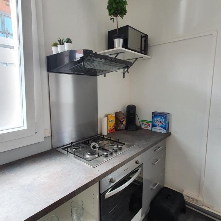 Joli T2- centre ville - Parking gratuit - WIFI - Apartment mit 1 Schlafzimmer - 12
