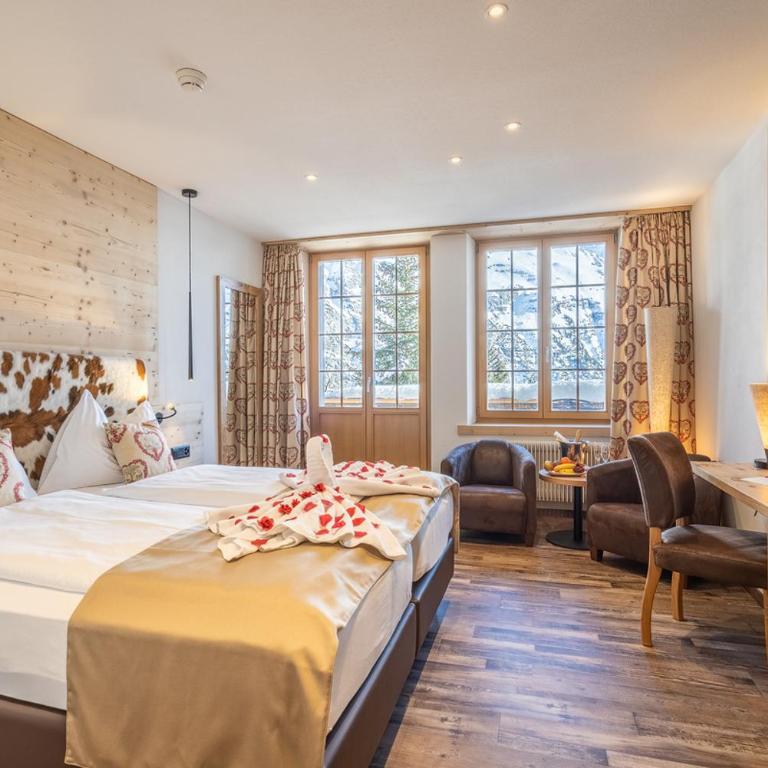 Hotel Alpenruh - Superior Doppelzimmer mit Zustellbett - 1