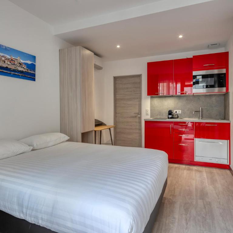 Appartements French Riviera Confidential Centre Ville Juan les Pins proche des plages - Monolocale con Terrazza - 3