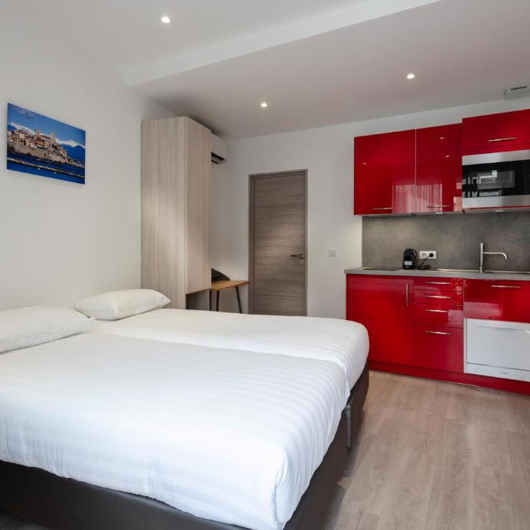 Appartements French Riviera Confidential Centre Ville Juan les Pins proche des plages - Monolocale con Terrazza - 2