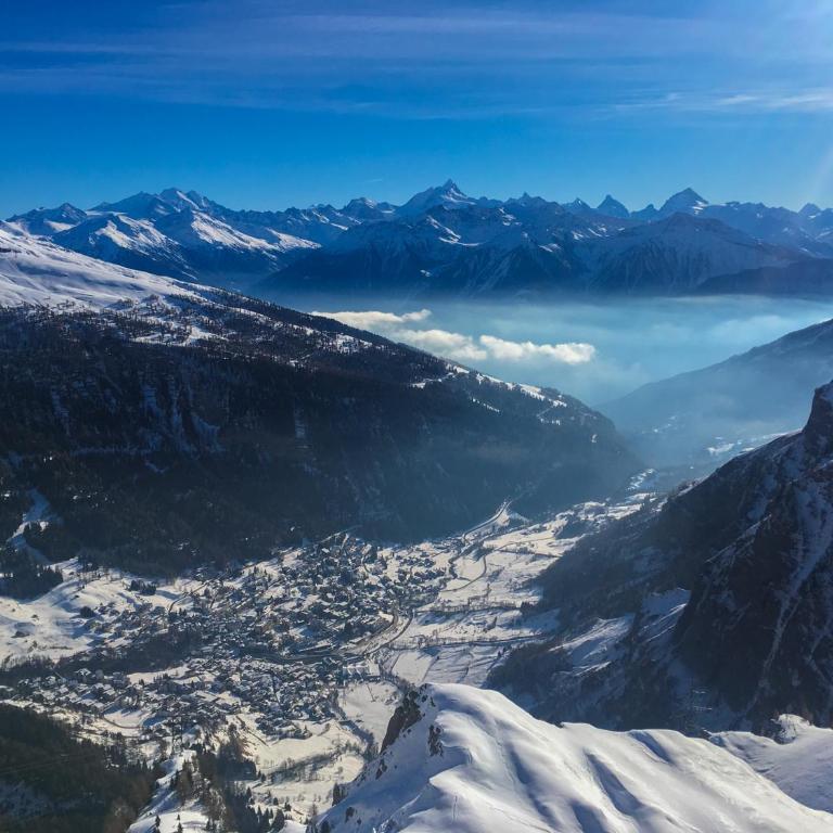 HAKs Alpine Studio with Mountain View Leukerbad - Studio mit Queensize-Bett - 22