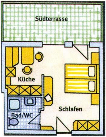 Ferienhaus Kirchplatzl - Studio-Apartment mit 1 Doppelbett - 3