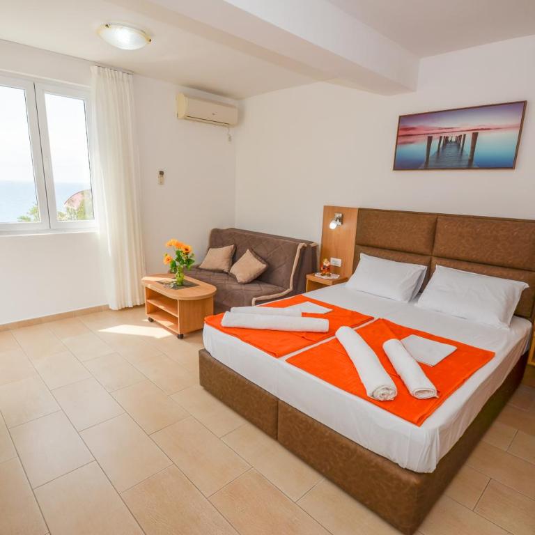 Apartments Ivanović - Studio sa Balkonom i Pogledom na More - 3