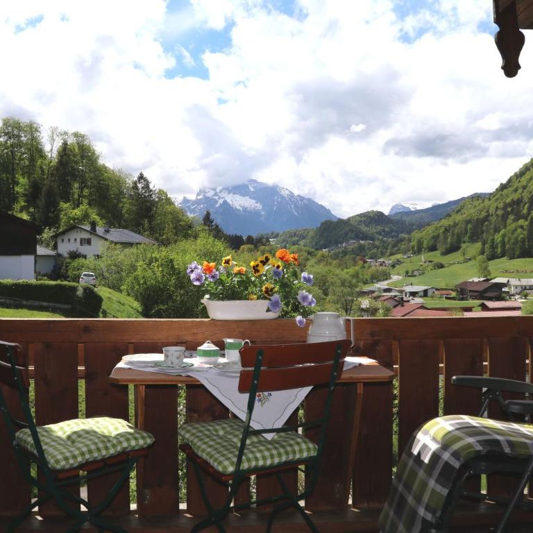 Ferienwohnungen Vogelrast - Apartment mit Blick auf die Berge - 5