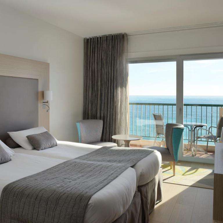 Princess Et Richmond - Chambre Double/Lits Jumeaux avec Balcon - Vue sur Mer - 5