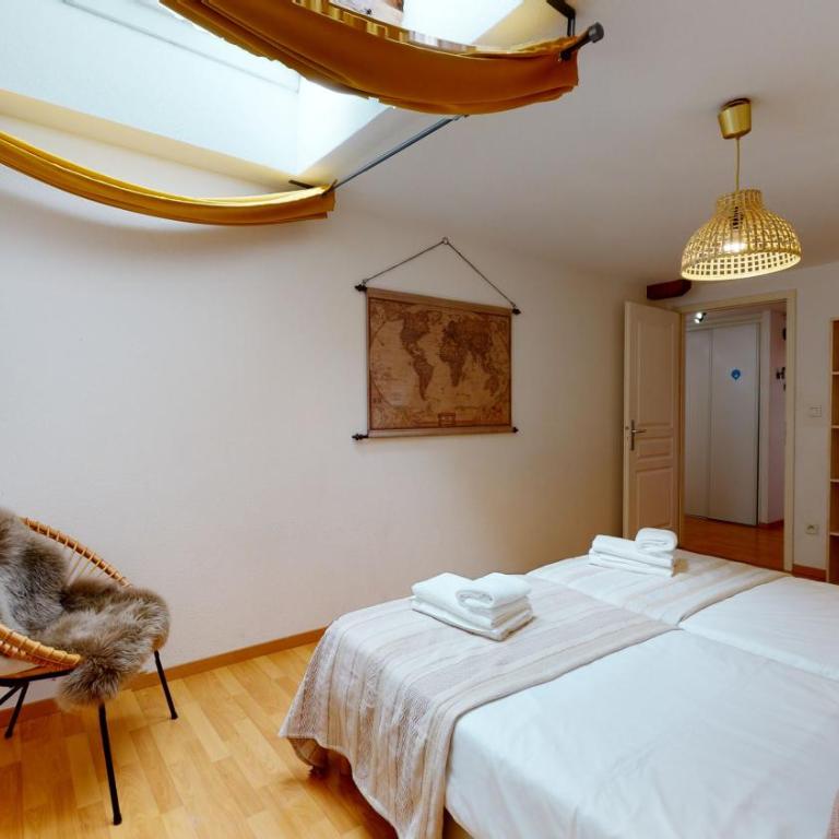 Duplex des Dominicains - 1 Parking GRATUIT - Hypercentre 6 personnes - Appartamento - 6