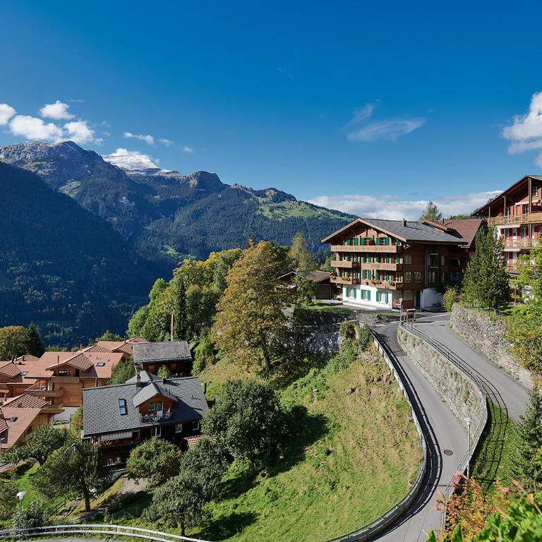 Hotel Alpenrose Wengen - a family affair since 1881 - Apartment für 3 Personen mit Bergblick - 6