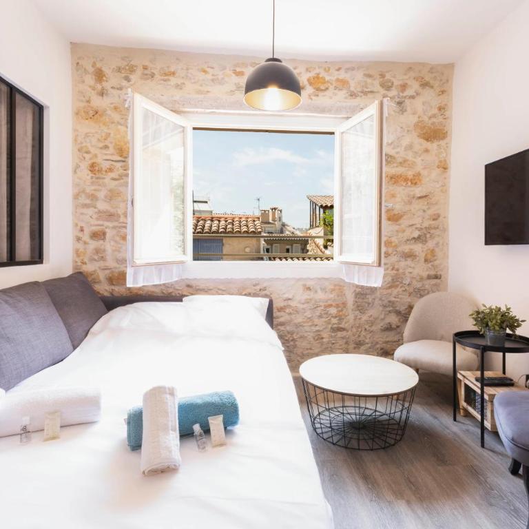 Chez Dominique - 2 chbres 2-6pers centre Antibes Migrainier T3 with AC - Appartement - 7
