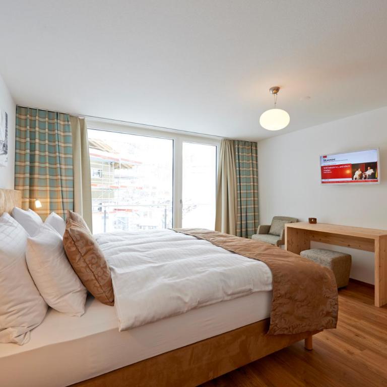 Welschen Apartments Hörnligrat - Apartment mit 3 Schlafzimmern und Balkon - 11
