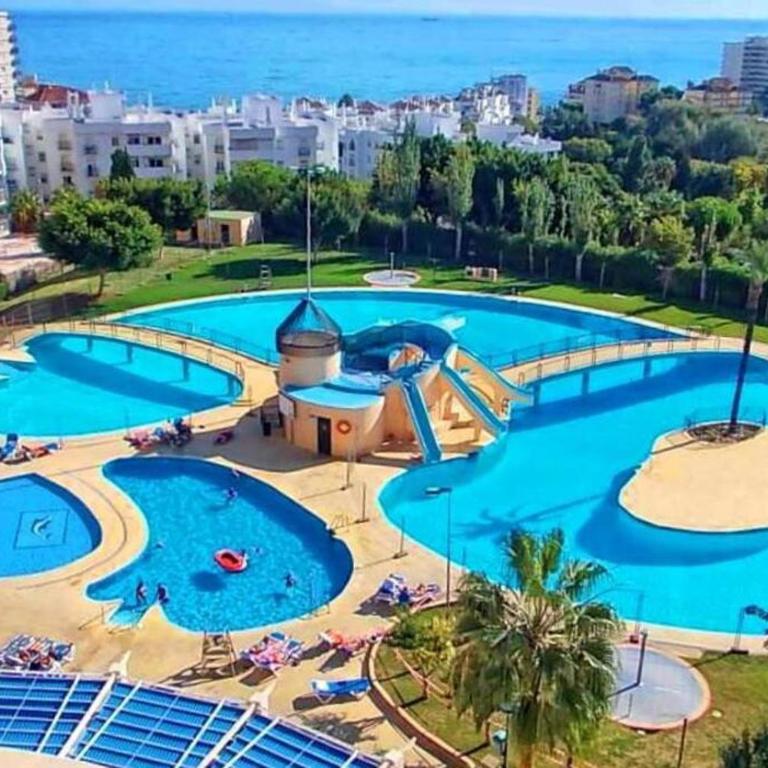 Benalmádena estudio JJupiter 250 m del mar con vistas al mar piscinas - Family Studio - 1
