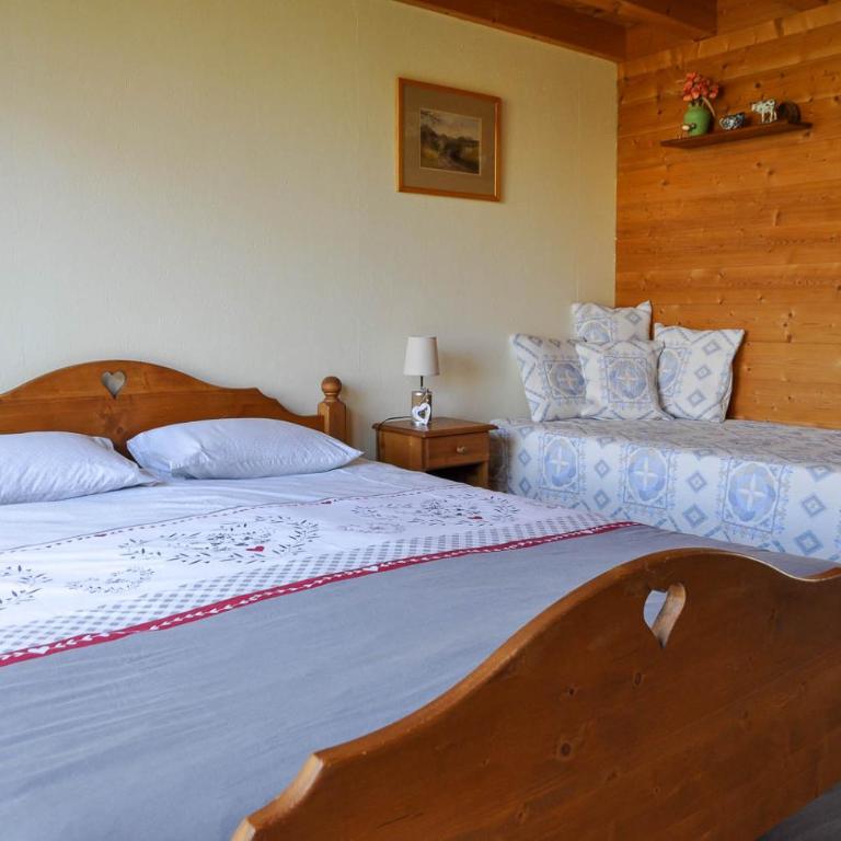 Bed & Breakfast l'Epicéa - Doppel-/Zweibettzimmer mit eigenem Bad - 4