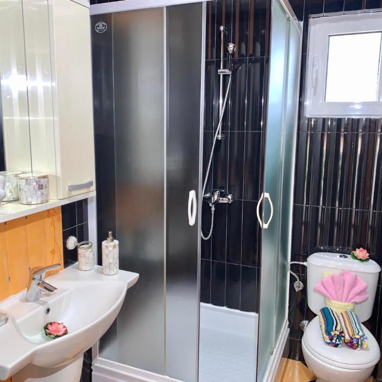 Apartmani Tamara - Apartman sa 1 Spavaćom Sobom, Balkonom i Pogledom na Planine (4 Odrasle Osobe) - 2