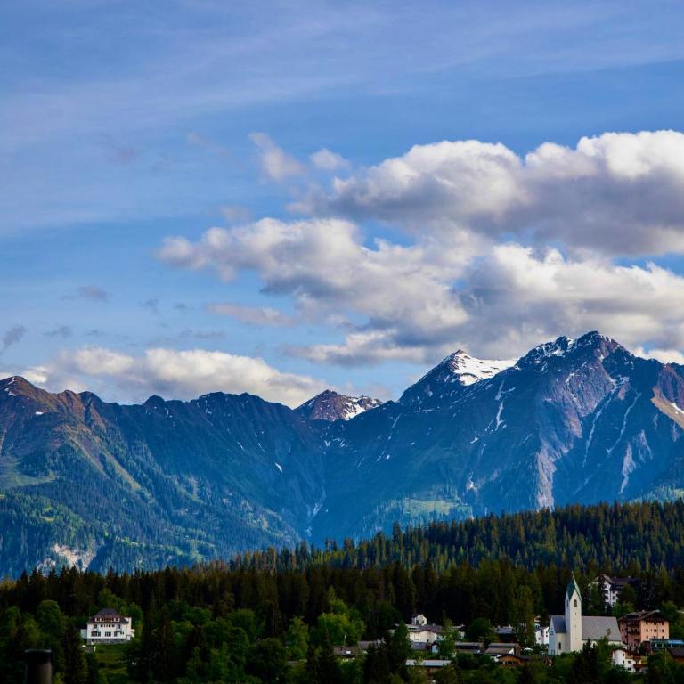Ferienwohnung Crap Ner - Apartment mit Blick auf die Berge - 12