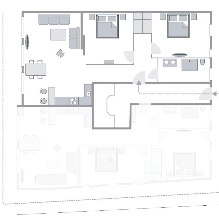 Exklusive Ferienwohnung in der historischen Ballenhausgasse - Two-Bedroom Apartment - 3