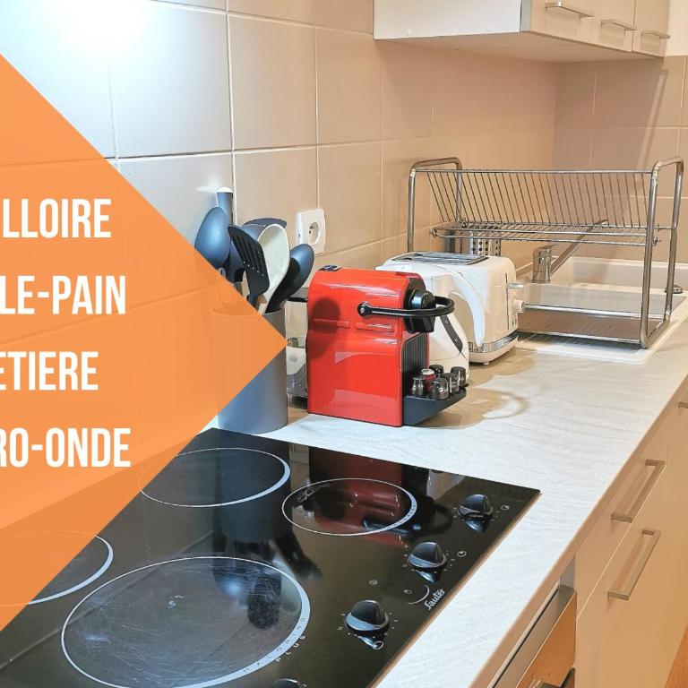 Gare / 2 chambres / Appartistic Machines de l île / WIFI FIBRE - Apartment mit 2 Schlafzimmern - 23