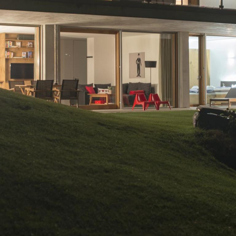 Casa Admisa, spektakuläre Aussicht, Ski in and out, hochwertige Einrichtung, Valserstein und Eiche - Apartment mit 2 Schlafzimmern - 34