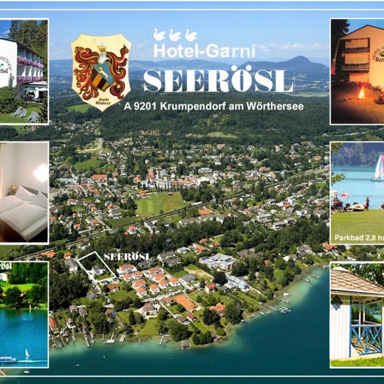 Hotel Garni Seerösl am Wörthersee , Kärnten - Doppelzimmer mit Balkon - 1
