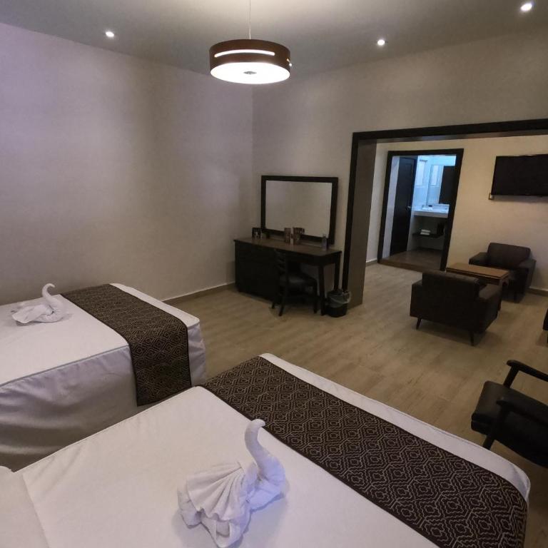 Hotel San Diego - Double Room with Double Beds Interior - 6