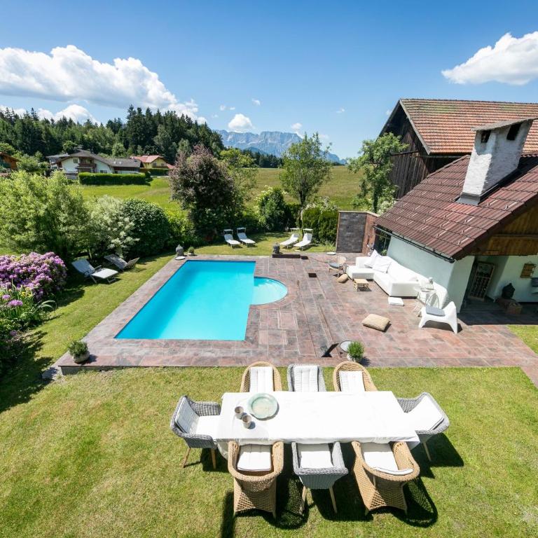Chalet Wiesengut all famous ski areas around us, 10 min to salzburg, mountainview - Haus mit 5 Schlafzimmern - 56