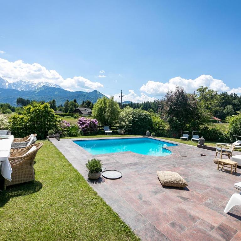 Chalet Wiesengut all famous ski areas around us, 10 min to salzburg, mountainview - Haus mit 5 Schlafzimmern - 55
