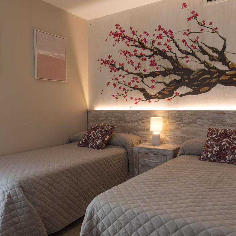 Apartamentos Mar de Blanes, playa y centro - Habitación Cuádruple Dúplex - 21