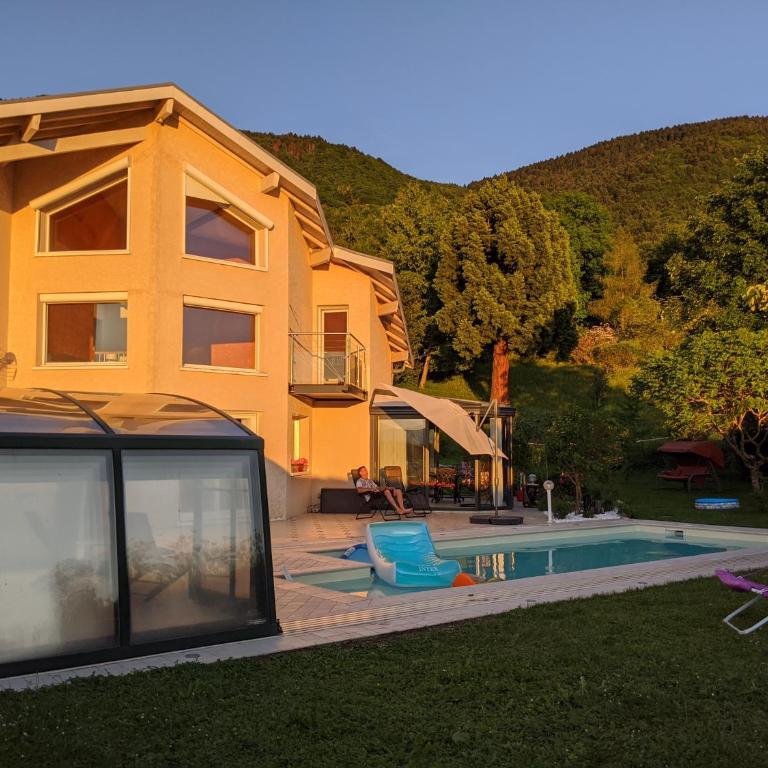 Chalet de TARA - Grand appartement esprit chalet - piscine chauffée - Genève - Appartement Deluxe - 31