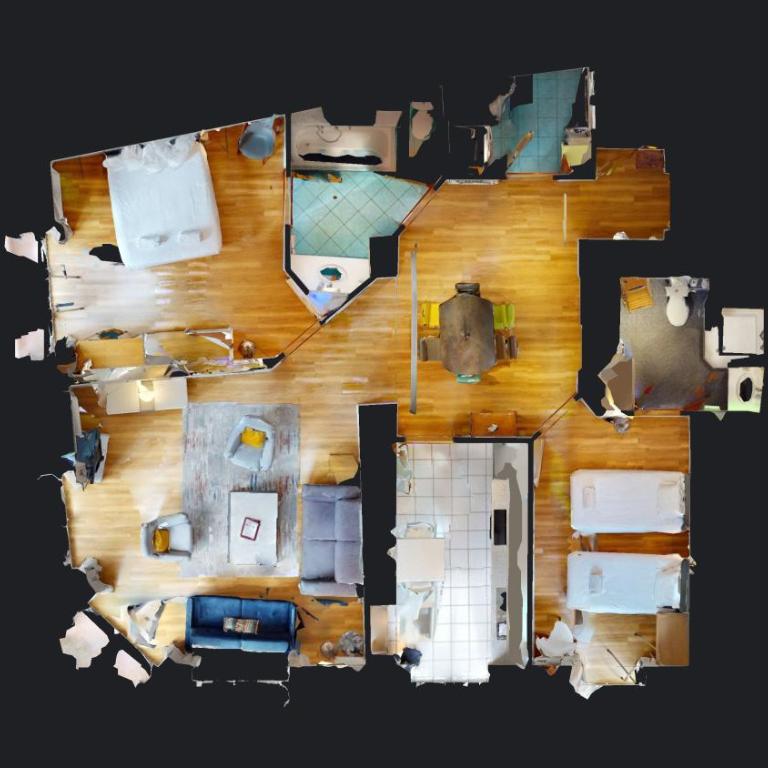 Bleu Mésange - 2 Bedrooms and 2 Bathrooms - Appartamento con 2 Camere da Letto - 18