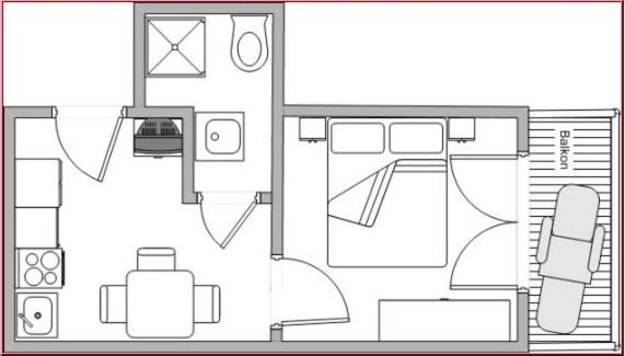 Ferienhaus Holzer - Studio-Apartment mit Balkon und Seeblick - 5
