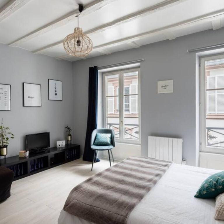 R Appartements Strasbourg La Petite Strasbourgeoise Hygge hypercentre cathédrale - One-Bedroom Apartment - 26