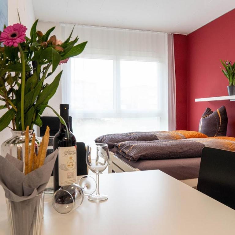 Anstatthotel Horw - app self-check-in - Standard Studio mit 2 Einzelbetten - 8