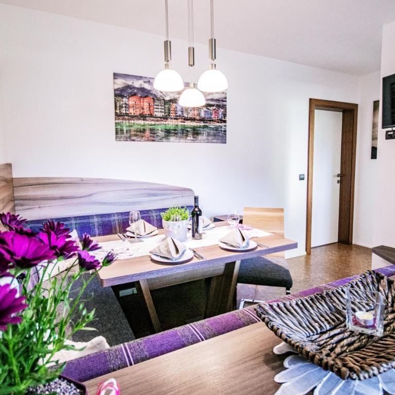 Haus Finca, inklusive Stubai Super Card während des Gültigkeitszeitraums, Busstop, WIFI, privater Garten - Apartment mit Blick auf die Berge - 21
