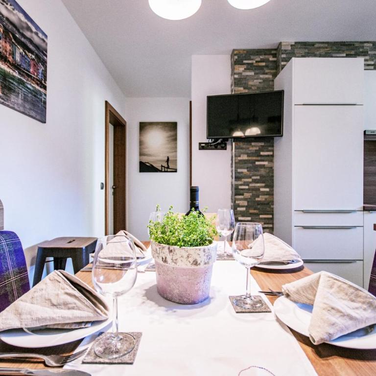 Haus Finca, inklusive Stubai Super Card während des Gültigkeitszeitraums, Busstop, WIFI, privater Garten - Apartment mit Blick auf die Berge - 23