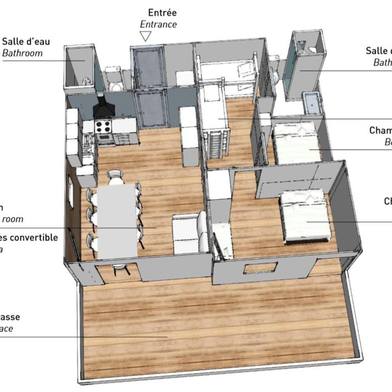 Meribel 17 - Appartement avec Vue sur la Montagne - 5