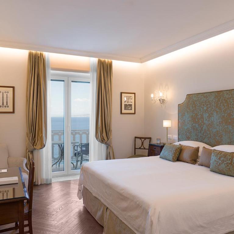 Grand Hotel Excelsior Vittoria - Camera Deluxe Matrimoniale con Vista Mare - 7