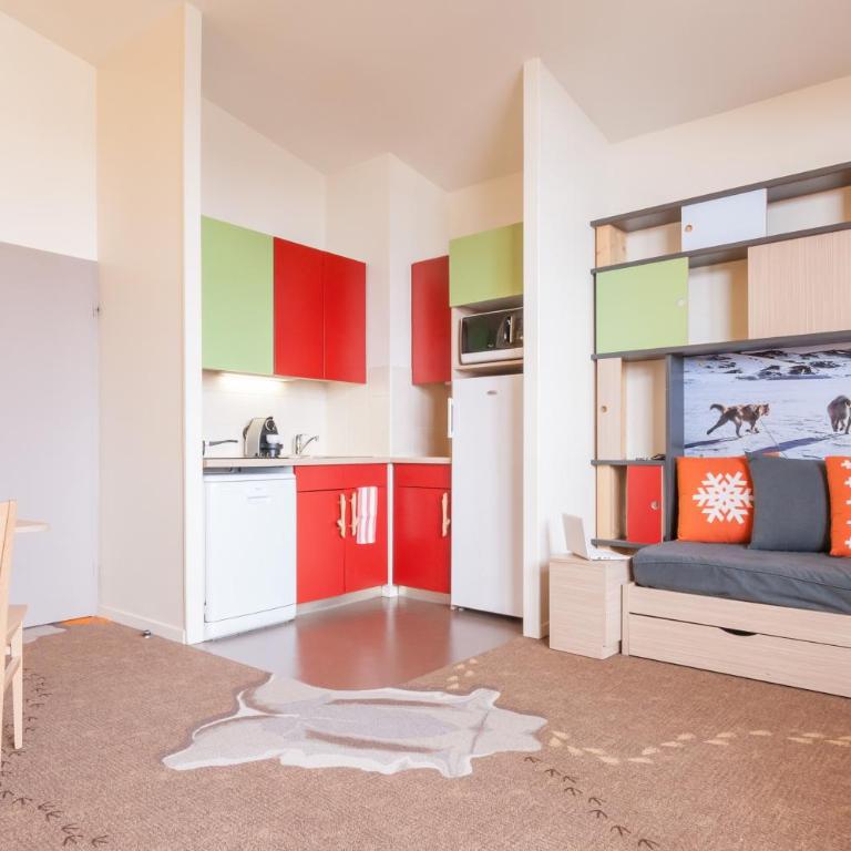 Résidence Pierre & Vacances Electra - Appartement 1 Chambre avec Alcôve et Vue Dégagée sur Montagne (7 Personnes) - 5