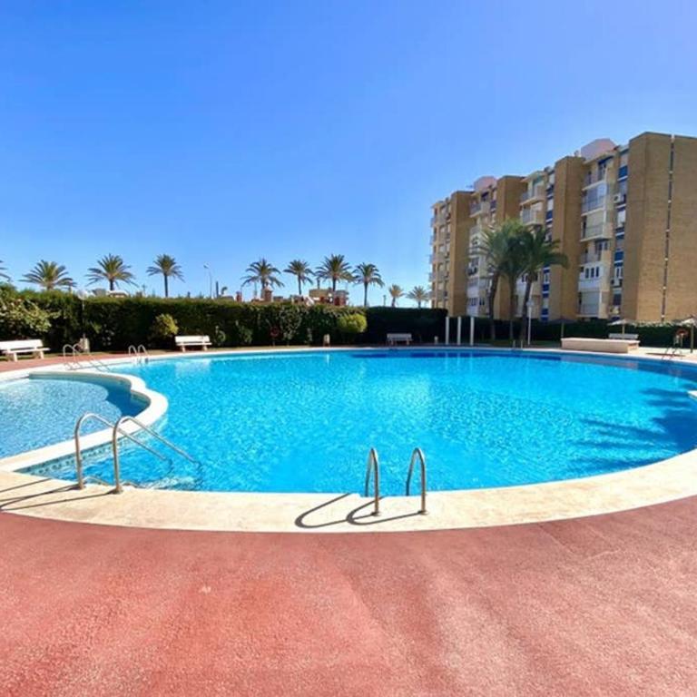 Nereo 7 Primera Linea de Playa San Juan Piscina, Parking wifi Inmobiliaria Leo - Two-Bedroom Apartment - 38