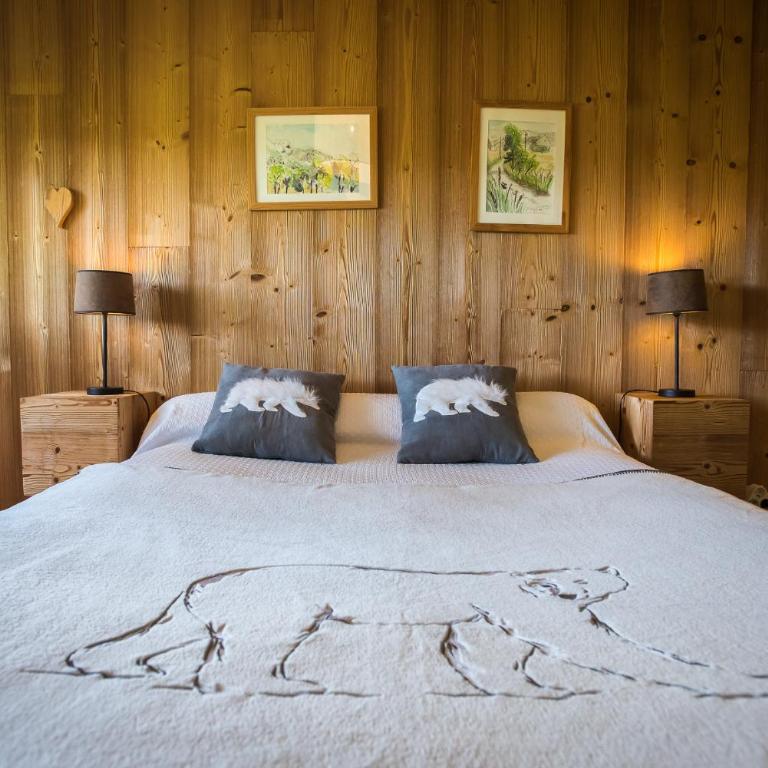 Maison d'hôtes Agathe et Sophie - Chambre Double - Vue sur Montagne - 4
