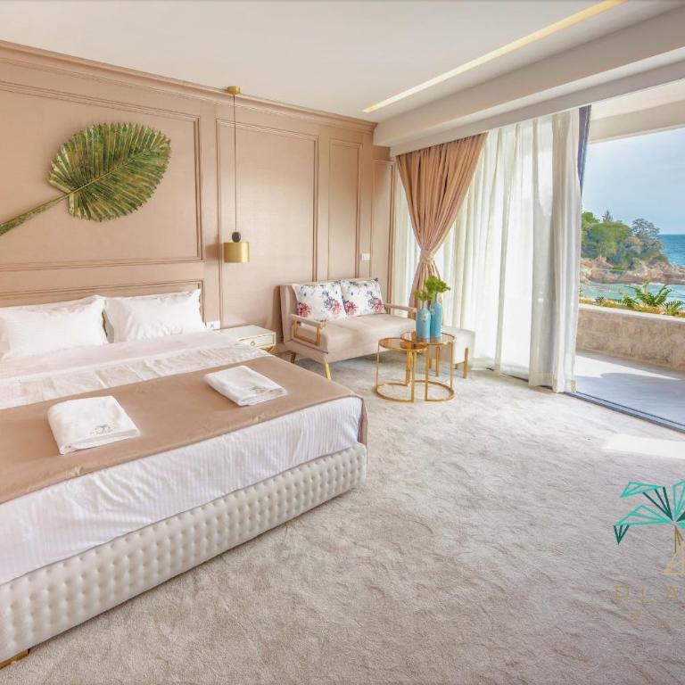 Plaza Hotel&SPA - Deluxe Double Room with Balcony and Sea View - 1