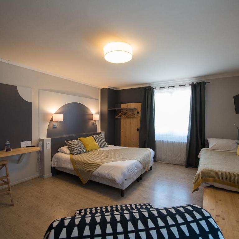 Hotel de la Placette Barcelonnette - Camera Familiare (5 Adulti) - 2