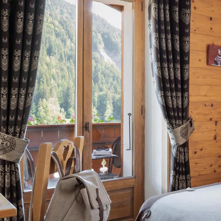 Logis La Croix-Saint-Maurice - Comfort Doppelzimmer mit Balkon und Bergblick - 6