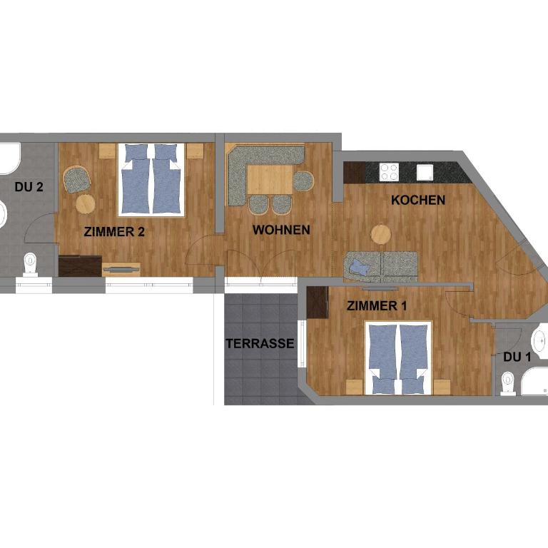 Montanara - Apartment mit 2 Schlafzimmern - 8